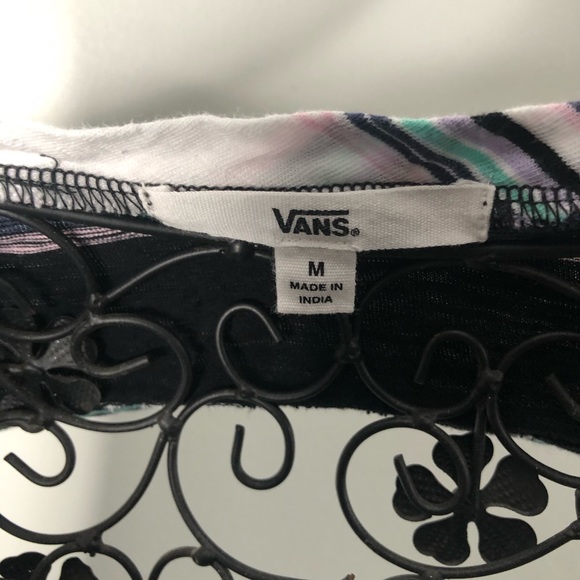 Vans Women’s Striped Tank Top - M - Picture 3 of 3
